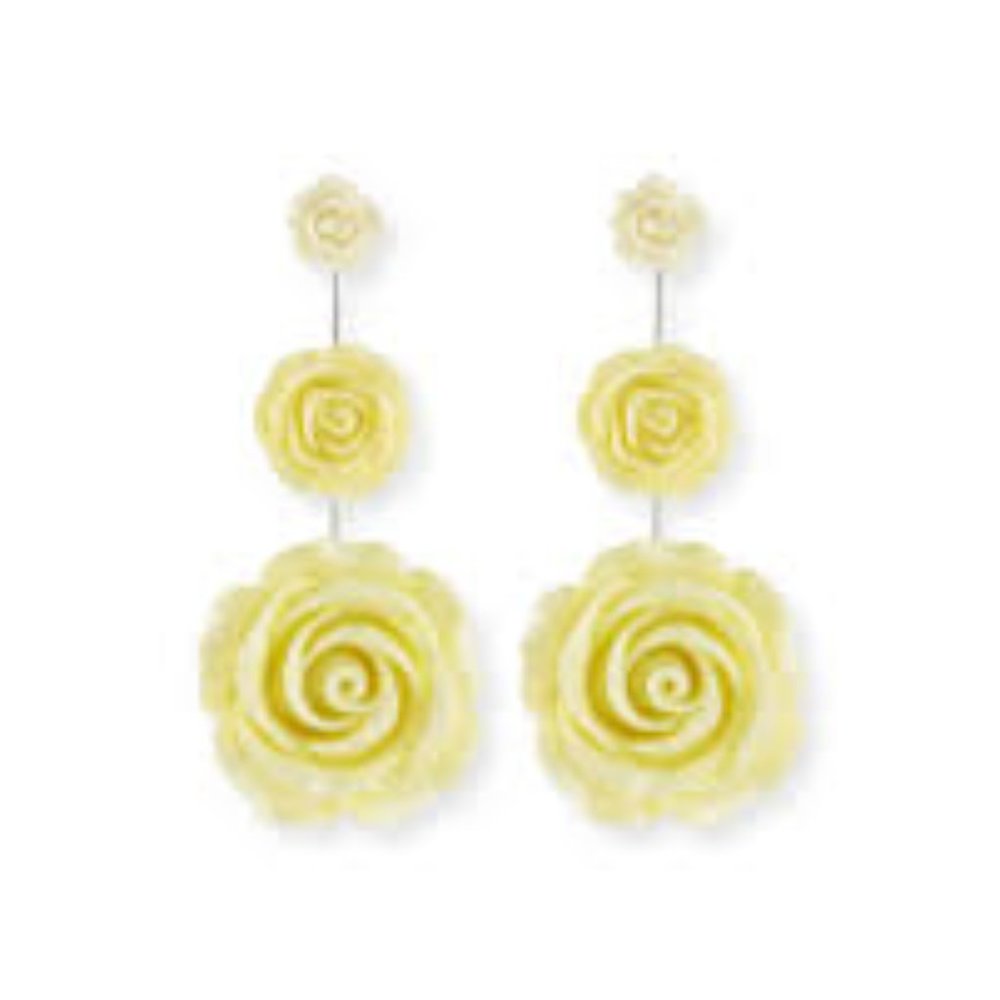 Dannijo Beck Earrings in Yellow
